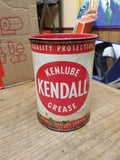 Vtg 1 Lb Can Kendall Kenlube S 825 Wheel Bearing Grease 3/4 Full Timkin Approved