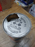 Vtg 1 Quart Valvoline High Performance Racing Motor Oil Paper Can SAE 20W - 50
