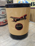 Vtg 1 US Quart Can Archer Petroleum Corp Lubricants Aircraft Grade Motor Oil!