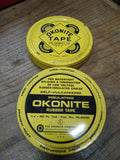 Vtg 2 Piece Lot Okonite Tape Insulating Rubber Tape Self Vulcanizing  USA w/Tins