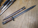 Vtg WWII Czech V CSZ Mauser  w/Scabbard Military tool Good Shape!