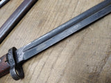 Vtg WWII Czech V CSZ Mauser  w/Scabbard Military tool Good Shape!