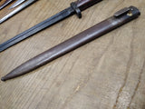 Vtg WWII Czech V CSZ Mauser  w/Scabbard Military tool Good Shape!