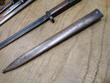 Vtg WWII Czech V CSZ Mauser  w/Scabbard Military tool Good Shape!