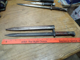 Vtg WWII Czech V CSZ Mauser  w/Scabbard Military tool Good Shape!