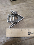 Vtg Ford V8 Circa 1955 Chrome Fender Emblem Badge Trim Automobile Truck Parts