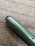 Vtg Esterbrooks Fountain Pen 9668 Nib Chrome and Green Made In The USA!