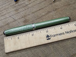 Vtg Esterbrooks Fountain Pen 9668 Nib Chrome and Green Made In The USA!