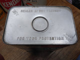 Vtg 1 US Gallon Eveready Prestone Anti Freeze Empty Can Union Carbide USA Nice!