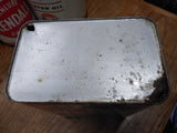 Vtg 1 US Gallon Eveready Prestone Anti Freeze Empty Can Union Carbide USA Nice!