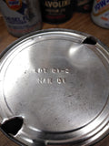 Vtg Shell Aeroshell Turbine Engine Oil 555 D Eng RD 2497 1 Quart Can Empty