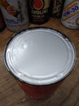 Vtg ARCO Motor Oil SAE 30 1 US Quart Paper Red Can Empty