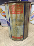 Vtg 1938 Eveready Prestone Anti Freeze Does Not Boil1 Quart Metal Can Empty