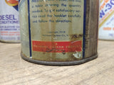 Vtg 1938 Eveready Prestone Anti Freeze Does Not Boil1 Quart Metal Can Empty