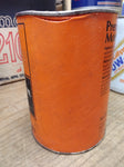 Vtg Harley Davidson Genuine Premium II Motorcycle Oil 1 Quart Empty Paper Can
