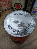Vtg Harley Davidson Genuine Premium II Motorcycle Oil 1 Quart Empty Paper Can