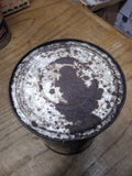 Vtg 1 Quart 1940's Havoline Motor Oil FULL Solder Seam Tin Can Indian Refinery