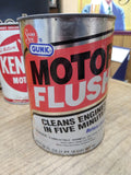Vtg 1 Quart Gunk Solder Seal Motor Flush Cleans Engines in 5 Minutes Metal Can