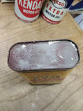 Vtg 1938 1 Pint US Standard Johnson's Liquid Wax Partially Full Metal Can