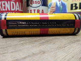 Vtg 1938 1 Pint US Standard Johnson's Liquid Wax Partially Full Metal Can