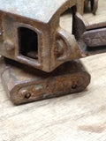Vtg Cast Iron Steam Shovel Toy Arcade AC Williams Hubley Dent? 5.5" Parts/Repair
