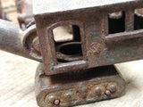 Vtg Cast Iron Steam Shovel Toy Arcade AC Williams Hubley Dent? 5.5" Parts/Repair