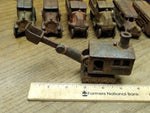 Vtg Cast Iron Steam Shovel Toy Arcade AC Williams Hubley Dent? 5.5" Parts/Repair
