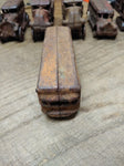 Vtg Cast Iron Twin Coach Bus Toy Dent Arcade AC Williams Hubley? 5 inches