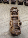 Vtg Cast Iron Twin Coach Bus Toy Dent Arcade AC Williams Hubley? 5 inches