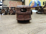 Vtg Cast Iron Taxi Limo Bus Toy Hubley Arcade AC Williams Dent? 5" White Tires