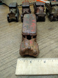 Vtg Cast Iron Taxi Limo Bus Toy Hubley Arcade AC Williams Dent? 5" White Tires