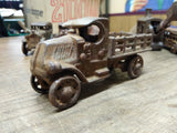 Vtg Cast Iron C Cab Stake Bed Truck Toy AC Williams Arcade? 5" Artillery Wheels!