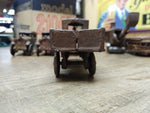 Vtg Cast Iron C Cab Stake Bed Truck Toy AC Williams Arcade? 5" Artillery Wheels!