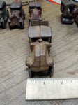 Vtg Cast Iron C Cab Stake Bed Truck Toy AC Williams Arcade? 5" Artillery Wheels!