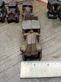 Vtg Cast Iron C Cab Stake Bed Truck Toy AC Williams Arcade? 5" Artillery Wheels!