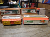 Vtg HO Scale Tyco Train Car Accessory Lot Canada Dry Green Giant Popsicle Boxes