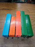 Vtg HO Scale Tyco Train Car Accessory Lot Canada Dry Green Giant Popsicle Boxes