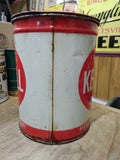 Vtg Kendall Refining Co 1950's Kenlube Grease C 999 3/4 Full 5 Pound Can