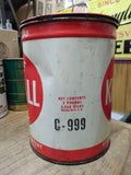 Vtg Kendall Refining Co 1950's Kenlube Grease C 999 3/4 Full 5 Pound Can