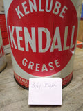 Vtg Kendall Refining Co 1950's Kenlube Grease C 999 3/4 Full 5 Pound Can