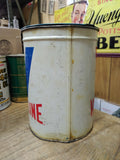Vtg Valvoline Oil Co Grease Can No 637 1/2 Full 5 Pound Freedom Pa