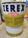 Vtg 1 Quart Metal Can Zerex Permanent Type Anti Freeze with MR 8