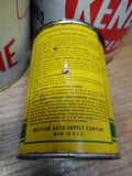 Vtg Western Auto Vita Power Specialized Lubricant Grease 1 Pound Metal Can