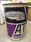 Vtg 1 Quart Paper Can Kleen Test Type A ATF Automatic Transmission Fluid