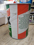 Vtg 1 Quart Paper Can Castrol GTX High Performance Motor Oil 20W 50 USA