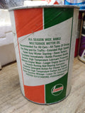 Vtg 1 Quart Paper Can Castrol GTX High Performance Motor Oil 20W 50 USA