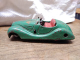 Vtg Schuco Examico 4001 Windup Metal Car Orig Green1940's Germany Parts Repair