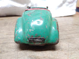 Vtg Schuco Examico 4001 Windup Metal Car Orig Green1940's Germany Parts Repair