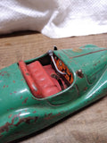 Vtg Schuco Examico 4001 Windup Metal Car Orig Green1940's Germany Parts Repair