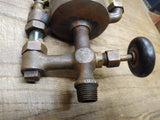 Vtg Antique Powel Boson 1 Pint Hit Miss Steam Gas Engine Brass Cylinder Oiler